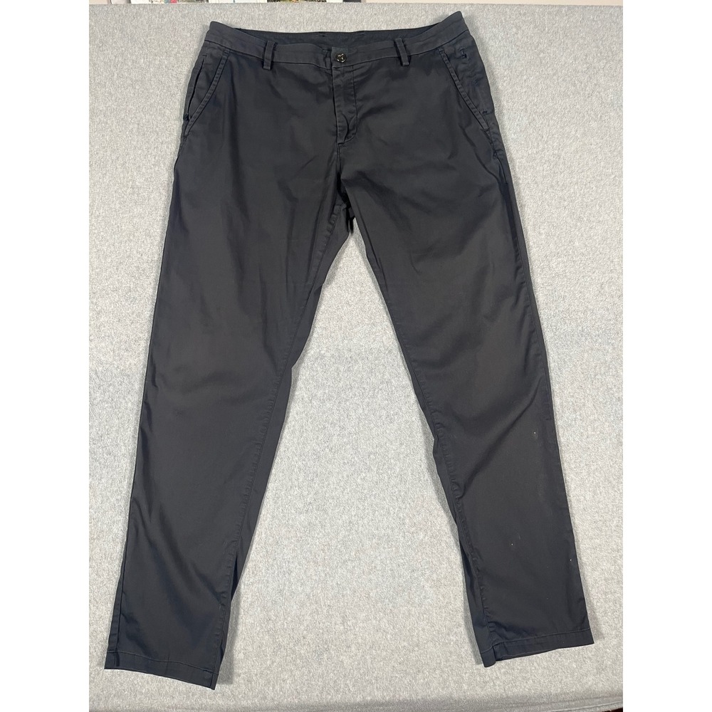 Birddogs Boomstick Mens Performance Pants 36x33 Charcoal Grey Stretch‎ Chino
